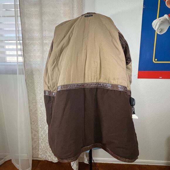 Wilson Pelle Jacket Mens Large Brown Leather - Picture 4 of 11